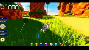 Silver in Sonic Movie Adventures ROBLOX