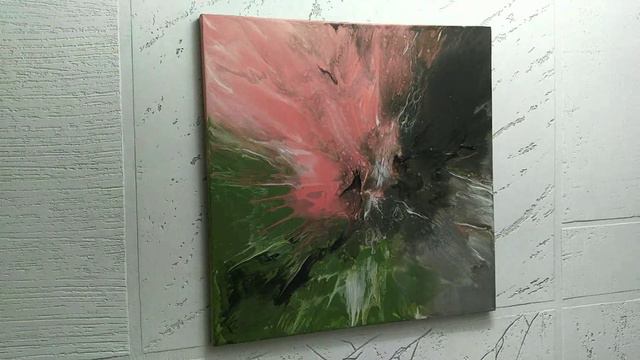 Интерьерная картина, холст на подрамнике размера 70х70, акрил смотреть онлайн