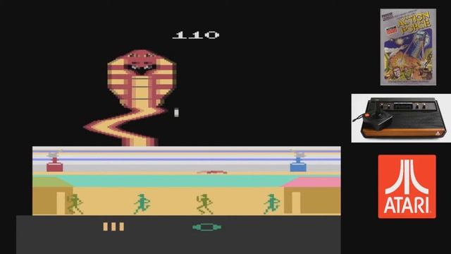 ACTION MAN - ACTION FORCE - ATARI 2600 смотреть онлайн