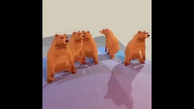 Танцующие медведи - 10 ЧАСОВ!!! - Можно смотреть бесконечно
