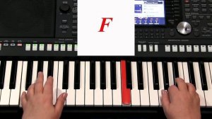 Снежинки В.Витлин - исполняем новогоднюю песенку на синтезаторе