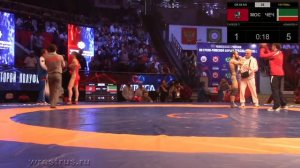 ЧР-2016. Греко-римская борьба. 1/8 финала. Салеев Павел - Альбиев Ислам-Бека