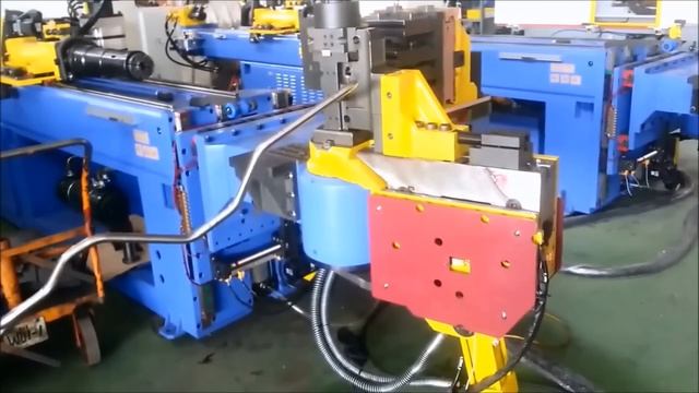 Автоматический трубогиб с ЧПУ смотреть онлайн