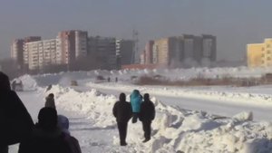 █ Ипподромные гонки г.Тюмень 7.02.2014 (машины, соревнования).