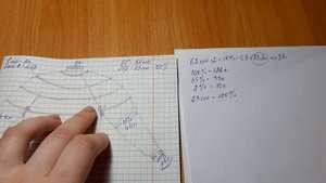 Расчёт круглой кокетки и всего изделия. Очень подробный мастер-класс.