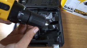 Дрель-шуруповерт #Denzel CDL-IB-18-02, 18 В-ОБЗОР(ссылка в описании)