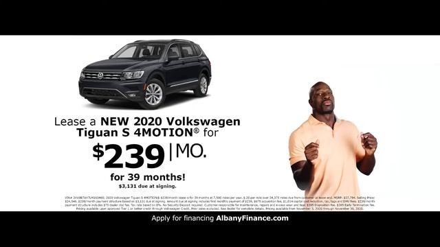 Fuccillo VW | 2020 Volkswagen Tiguan S 4MOTION® Lease смотреть онлайн