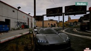Сравнение графики GTA 5 и мода GTA 5 Redux