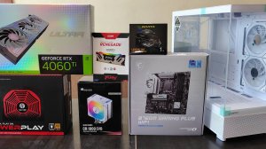Сборка ПК: Intel i5-12400F, MSI B760M GAMING PLUS, ARDOR GAMING Crystal CC1, ColorFul RTX4060Ti 16GB