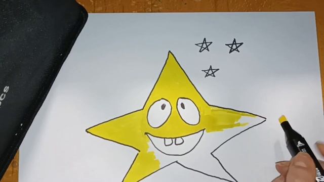 Как легко и быстро нарисовать звезду | Учимся рисовать звездочку смотреть онлайн