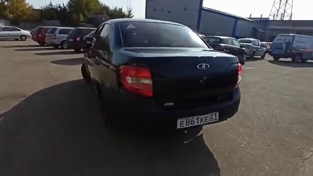 LADA GRANTA, 2014 год, МКПП, пробег 105000 км, обзор автомобиля с пробегом в Альянс Select Чебоксар смотреть онлайн