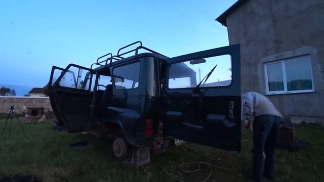 Реставрация УАЗ ХАНТЕР ! Часть первая : разбор и мойка ! смотреть онлайн