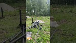 LIVE. 47 винтовых свай под каркасный дом за 1 день! Винтовые сваи Челябинск