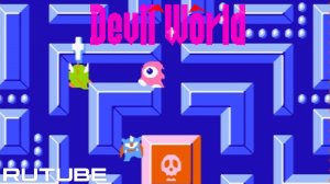 Devil World (NES - Dendy - Famicom - 8 bit) - Прохождение игры "Мир дьявола" на Денди до 39 уровня