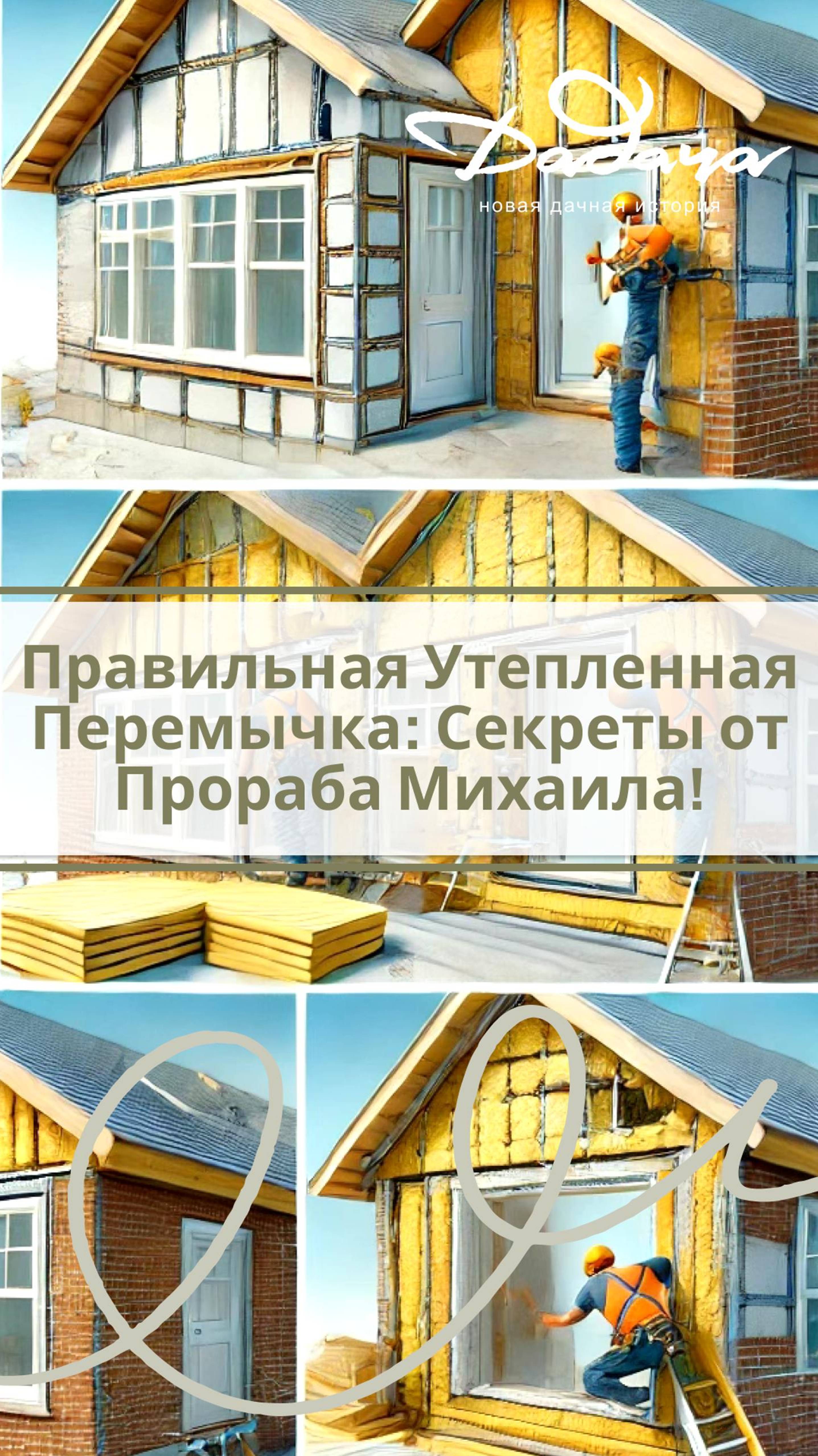 "Правильная Утепленная Перемычка: Секреты от Прораба Михаила! 🔧🏡"