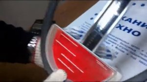 Линейка для измерения длины ремней Messlatte на примере ремня SPB 1900