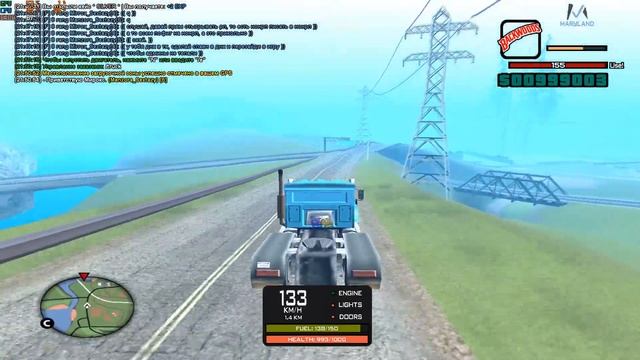 ОБЗОР ТРАНСПОРТНОЙ КОМПАНИИ НА MARYLAND RP! MARYLAND RP! смотреть онлайн