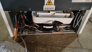 Замена компрессора на холодильнике Kraft