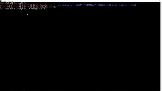 04. Oracle Linux 8 - System Monitoring sos report utility смотреть онлайн