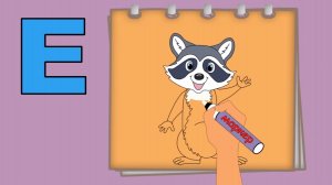 Буква Е.Рисуем алфавит. Учим буквы и звуки. Развивающие мультики для детей.