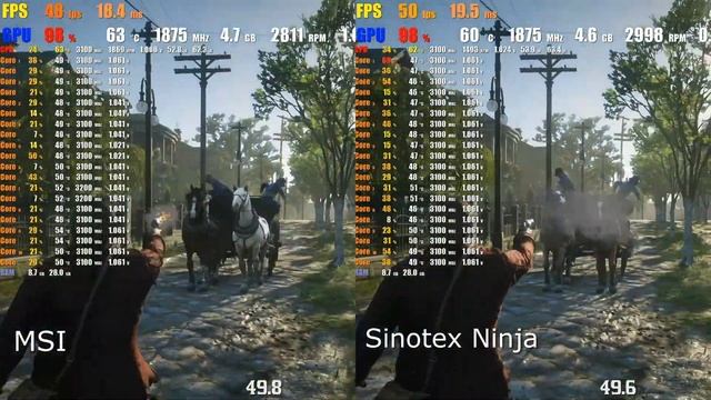 Краткое сравнение MSI GeForce GTX 1660 Ti ARMOR и Sinotex Ninja NVIDIA GTX1660Ti в играх. смотреть онлайн