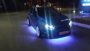 Подсветка днища и дисков на шевроле авео т300.