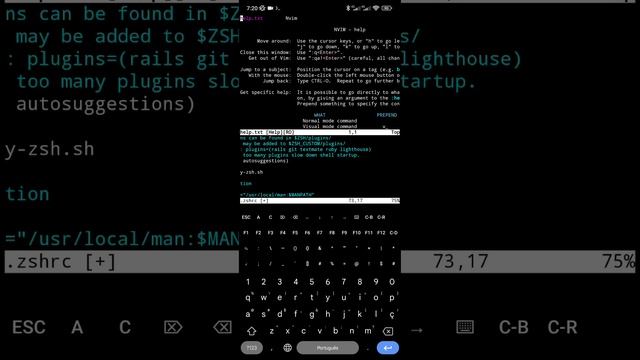 05 Termux zsh ohMyZsh autosuggestions (melhorando a interface) смотреть онлайн