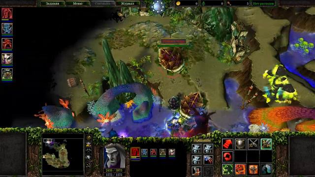 BURNING LEGION🔥DESTROYED TOMB OF SARGERAS❤️🔥SENTINELS 03 🌒CONTROLLABLE BURNING LEGION WARCRAFT 3