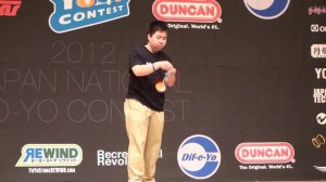 2012 Japan National Yo-Yo Contest 4A semi final Tadashi Kon