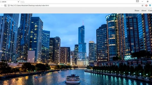 Cover Image | Background Image | Hero Image | Slider | Centering Elements With Css In Urdu
