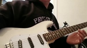 2017 Fender MIM Ritchie Blackmore stratocaster