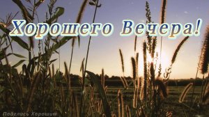 Хорошего Вечера!