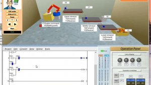 PLC FX Series - MITSUBISHI  Conveyer Drive