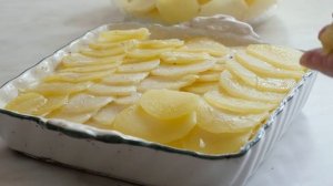 Запеченный картофель по-французски - Гратен Дофинуа