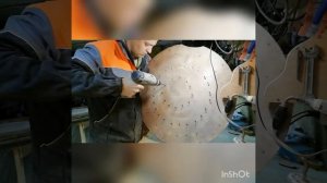 Making a Viking Round Shield Щит викингов своими руками