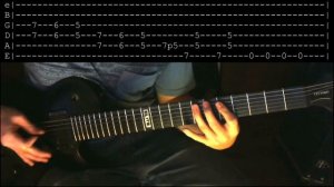 How to play Whiplash Riffs w/Tabs! - Metallica (Re-upload)