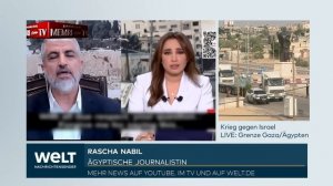 KRIEG GEGEN ISRAEL: Al-Arabija-Moderatorin Rasha Nabil grillt Hamas-Führer im Interview