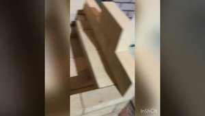 Банная печь обращённого пламени. Шамотное ядро
