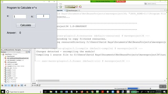 Java Programming - Class Session - 3/19/2021