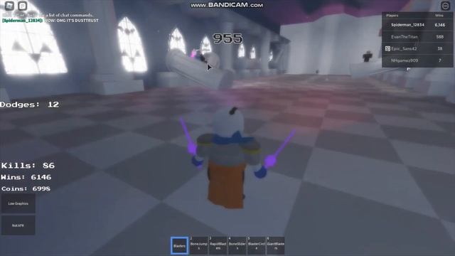 roblox undertale sans vs chara game (game from my friend) DUSTTRUST showcase смотреть онлайн