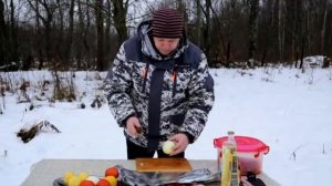 Свиная грудинка на мангале