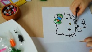 Творческий мастер-класс для детей "Рисуем цветным песком"