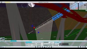 Строим свой парк аттракционов Theme Park Tycoon 2(роблокс) Американские горки#3