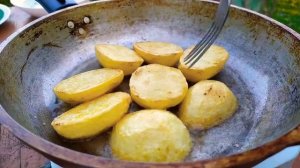 Как ВКУСНО пожарить МОЛОДУЮ КАРТОШКУ?