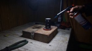 Литье мрачного кольца из латуни / Brass ring casting
