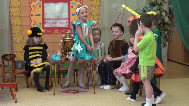 Утренник в саду. Муха-Цокотуха. смотреть онлайн