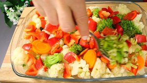 Простой рецепт вкусной овощной запеканки! Намного вкуснее мяса.