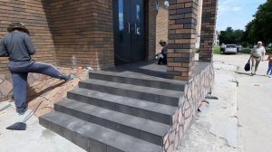 как кладёт плитка на лестница как кладёт камень 2022