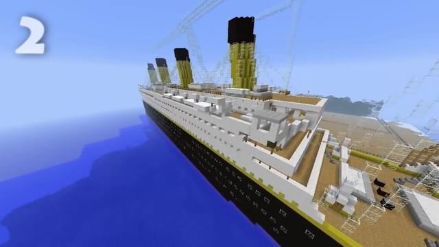 ТОП 5 Самых Красивых Кораблей в Истории MINECRAFT