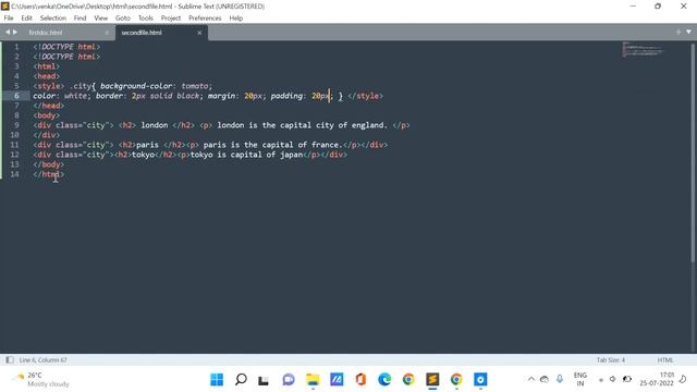 HTML Class Attributes Explained | HTML Full Course Part 16